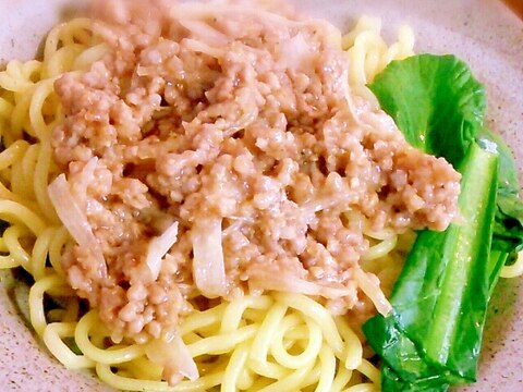 子供向け！焼きそば麺で甘口ジャージャー麺